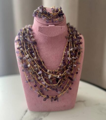 قلادة وسوار "أرجوان"