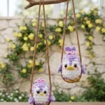 طيور أميغورومي كروشيه لطيفة