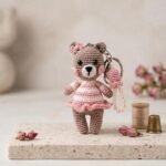 ميدالية دبدوب كروشيه